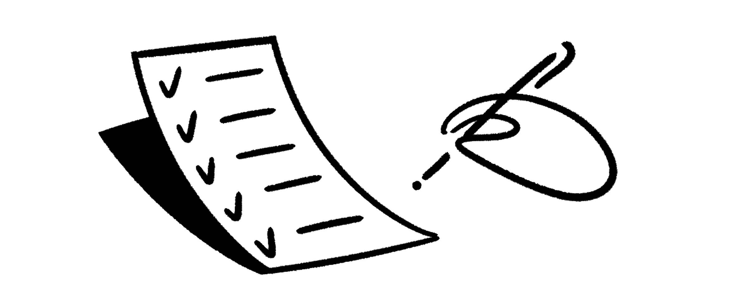 가입 양식 작성 일러스트